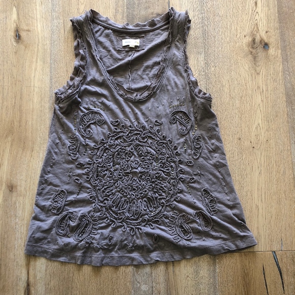 Anthropologie Tops - Anthropologie Meadow Rue Applique Top
